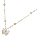 Set-de-2-cadenas-doradas-solido-para-niña-104715365