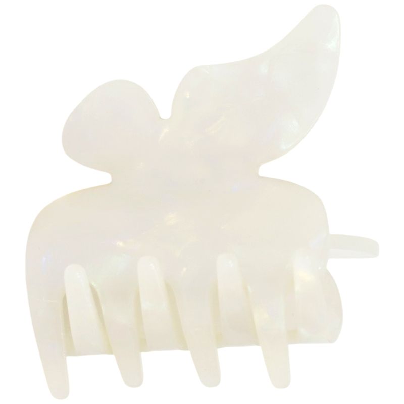 Gancho-mariposa-blanco-solido-para-niña-104715354