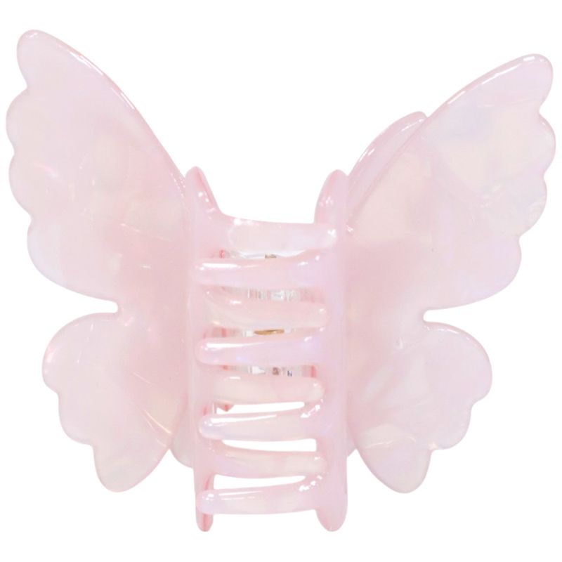 Gancho-mariposa-rosado-solido-para-niña-104715361