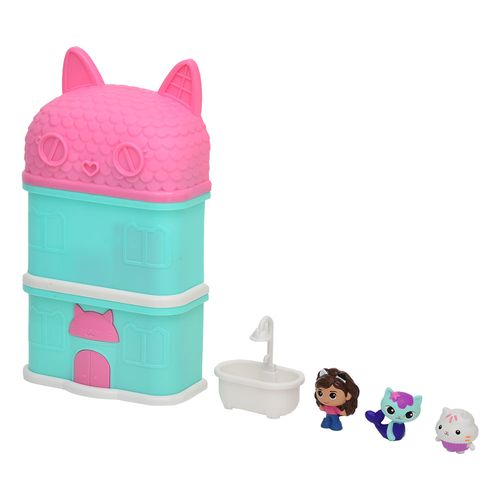 Gabby`S Doll House Set Mini Habitaciones de Juego Figuras y Accesorios