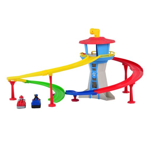 Paw Patrol Set Pista Torre de Control C/Vehículo
