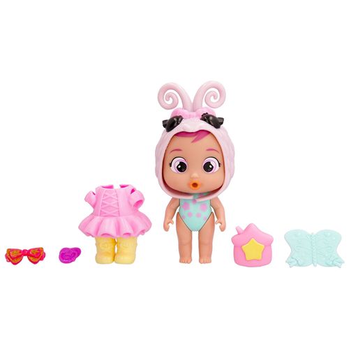 Set de muñeca Cry Babies Bebes Llorones Lagrimas Mágicas y accesorios 1 Pieza