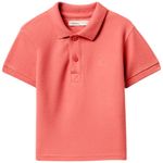 Camisa-polo-coral-solido-para-bebe-niño-104870975