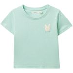 Blusa-verde-con-estampado-para-bebe-niña-104870891