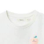 Blusa-blanca-con-estampado-para-bebe-niña-104870879