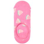Set-de-2-pares-de-calcetines-bicolor-con-estampado-para-niña-104848760