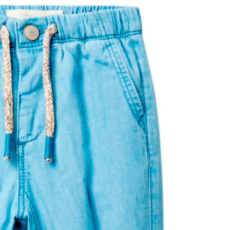 Jogger-azul-solido-para-bebe-niño-104870862