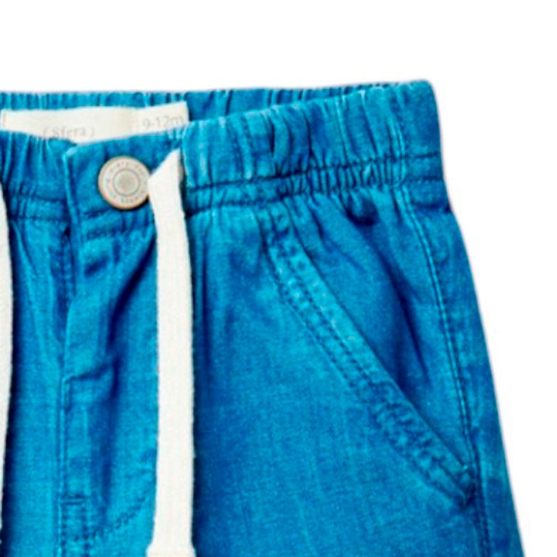 Short-azul-solido-para-bebe-niño-104870858