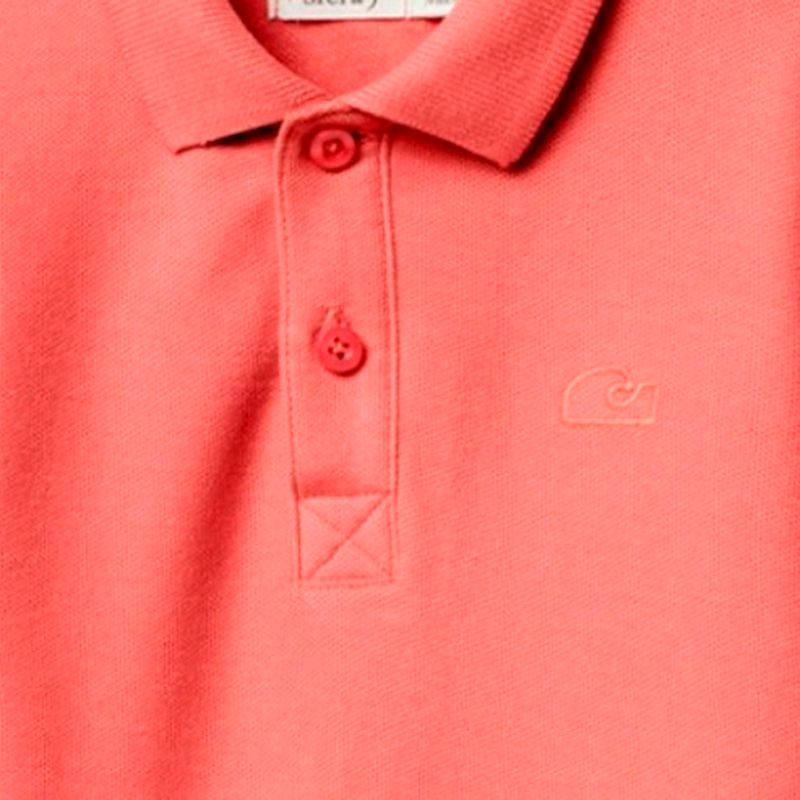 Camisa-polo-coral-solido-para-bebe-niño-104870975