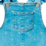 Overall-azul-con-estampado-de-flores-para-bebe-niña-104870904