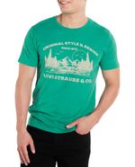 104791137-Camiseta-regular-fit-Levi-s-verde-estampada-para-hombre