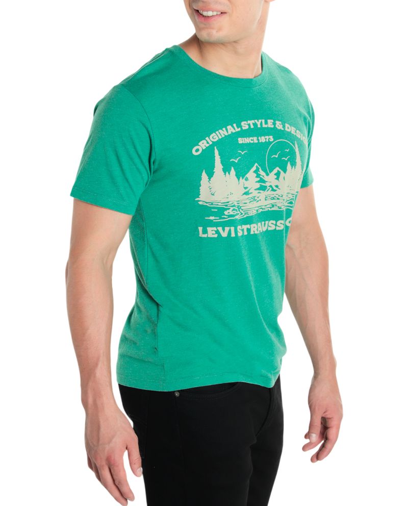 104791137-Camiseta-regular-fit-Levi-s-verde-estampada-para-hombre