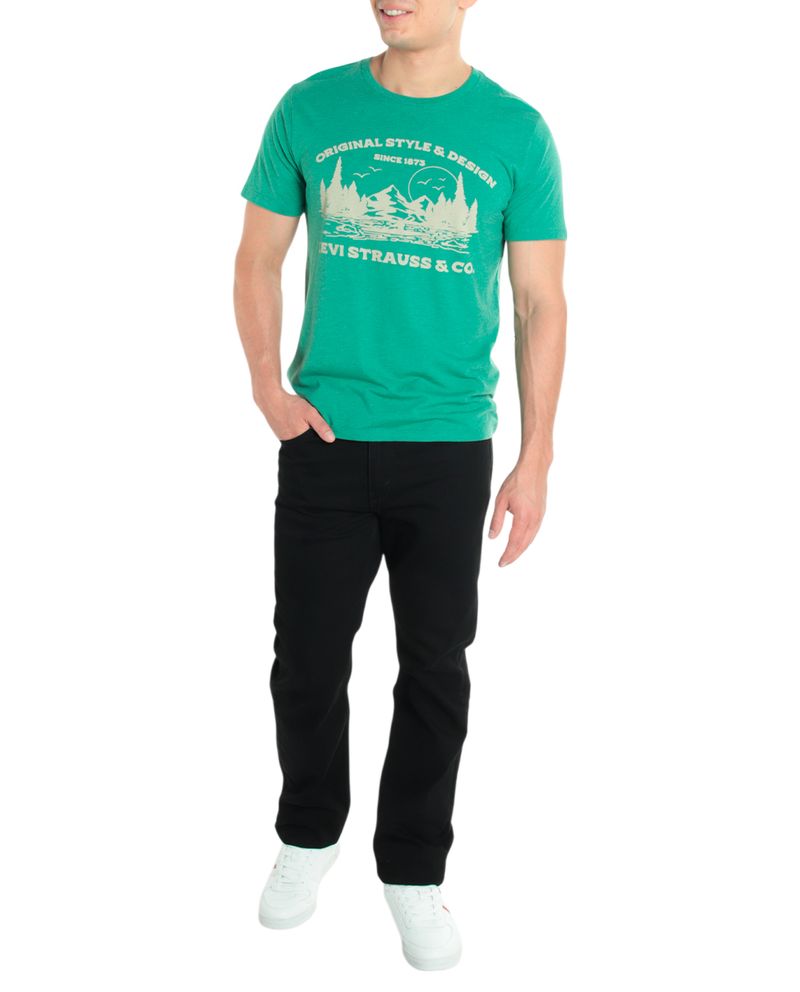 104791137-Camiseta-regular-fit-Levi-s-verde-estampada-para-hombre