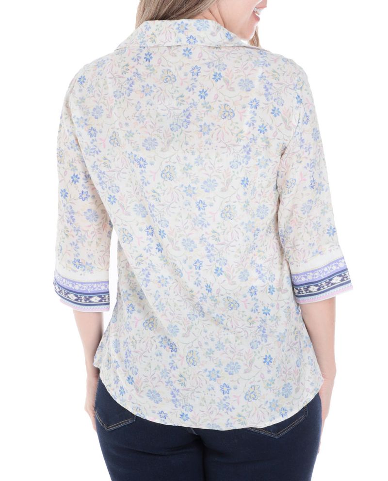 104855214-Blusa-Marcella-camisera-mangas-3-4-para-mujer