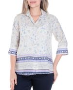 104855214-Blusa-Marcella-camisera-mangas-3-4-para-mujer