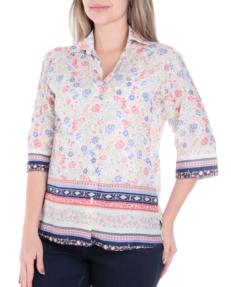 104855221-Blusa-Marcella-camisera-mangas-3-4-para-mujer