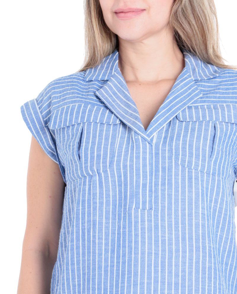 104858067-Blusa-Nicolle-casual-rayada-manga-corta-para-mujer