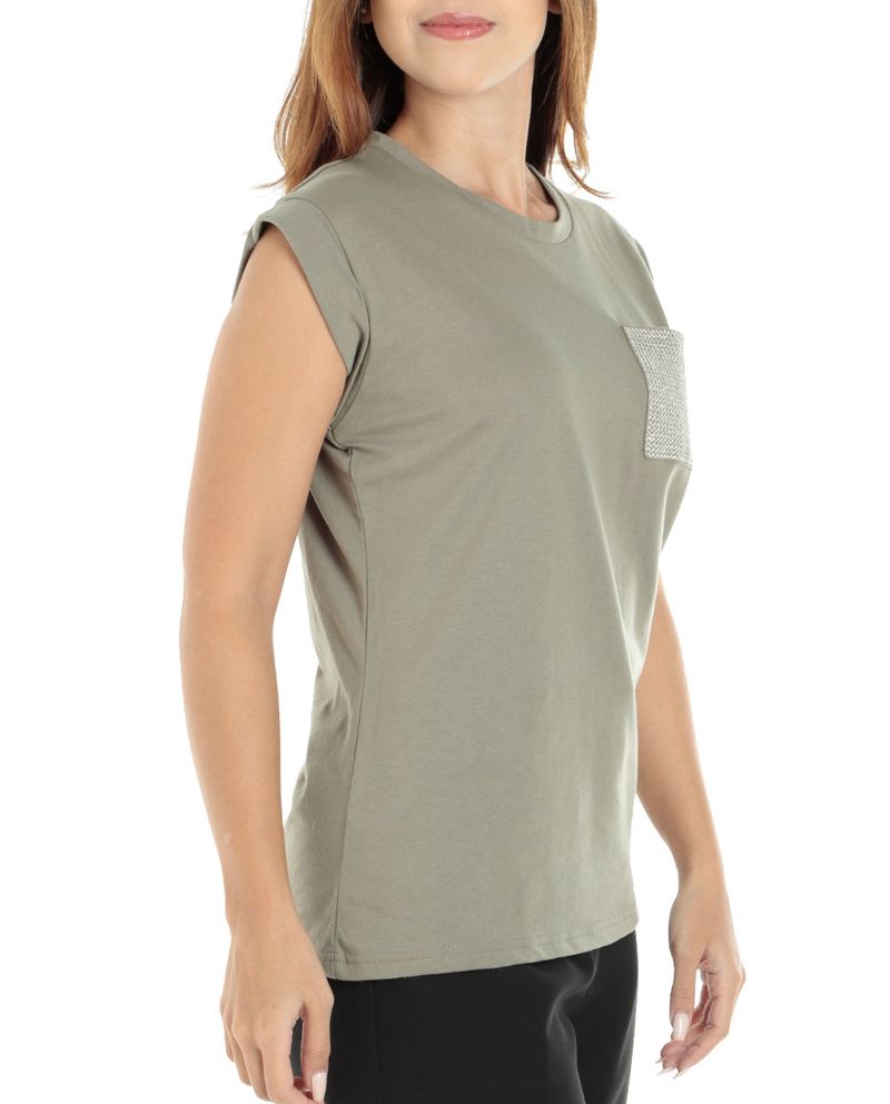 104731215-Camiseta-Unexpected-verde-manga-corta-para-mujer