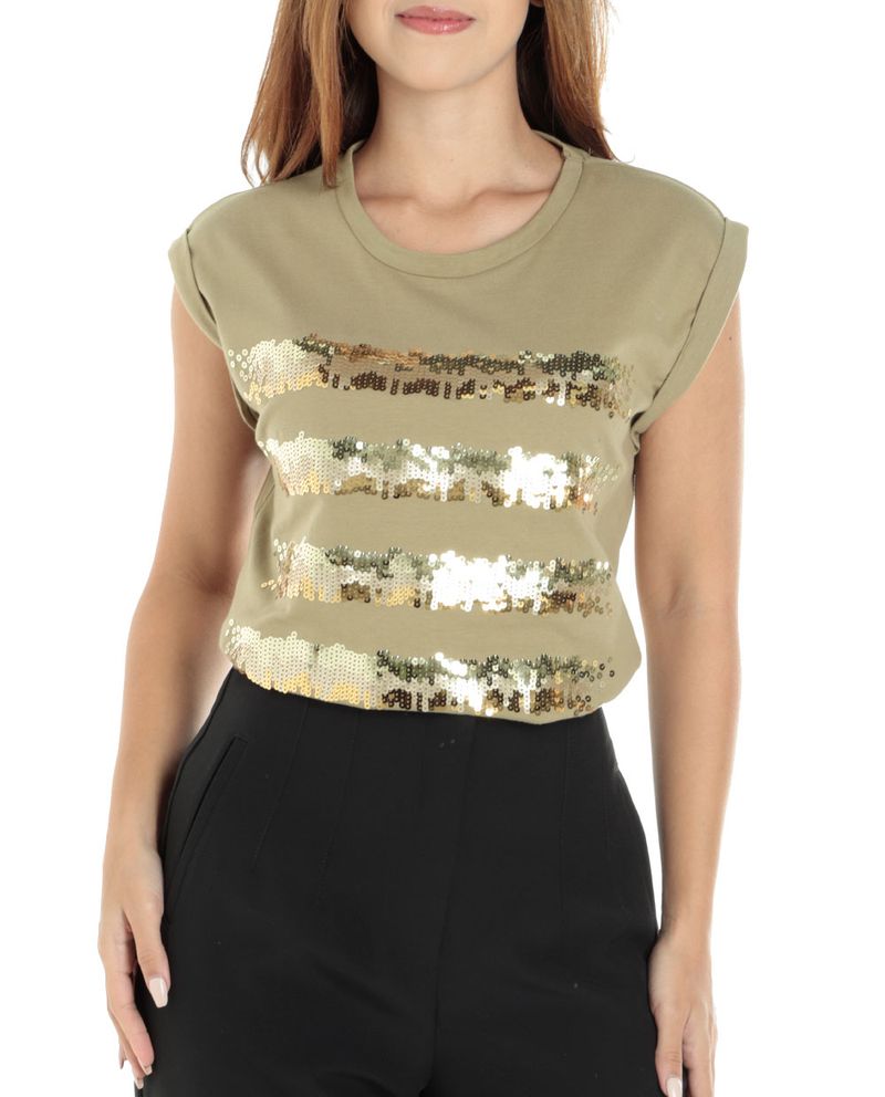 104731224-Camiseta-Unexpected-verde-manga-corta-para-mujer
