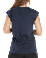 104731231-Camiseta-Unexpected-azul-manga-corta-para-mujer