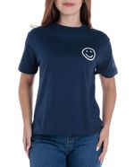 104825743-Camiseta-Orange-estampada-manga-corta-para-mujer