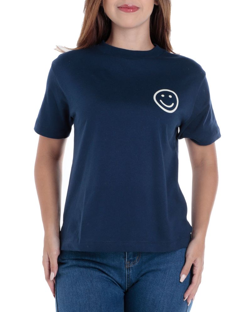 104825743-Camiseta-Orange-estampada-manga-corta-para-mujer