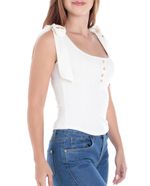 104835916-Blusa-Mine-casual-de-tirantes-para-mujer