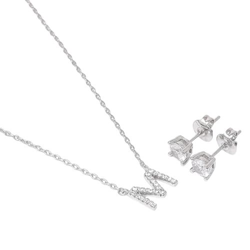 Cadena de plata 1mm-18" para mujer