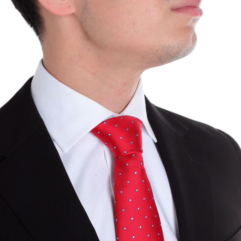 Corbata regular fit Izod mini puntos y textura para hombre
