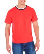 104795212-Camiseta-Oscar-de-la-Renta-tailored-fit-anaranjada-texturizada-para-hombre