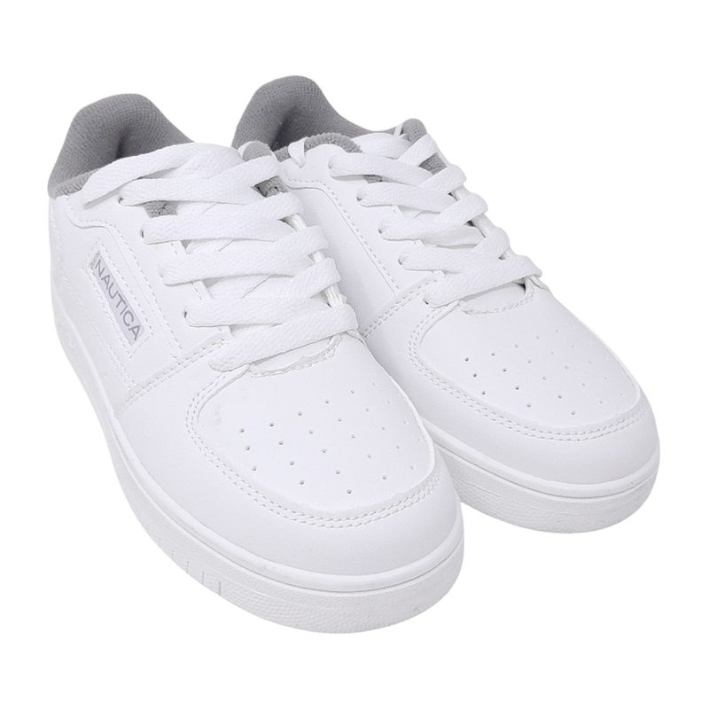 Tenis Blancos Zapatillas Nauticas Blancas Zapato Casual Nautica