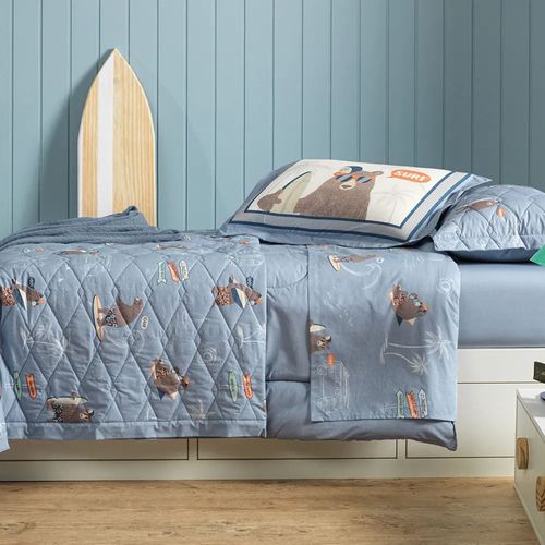 Set de sábanas de algodón estampado