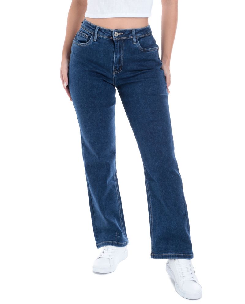 104858181-Jeans-Stefany-Moda-straight-azul-de-cintura-alta-para-mujer