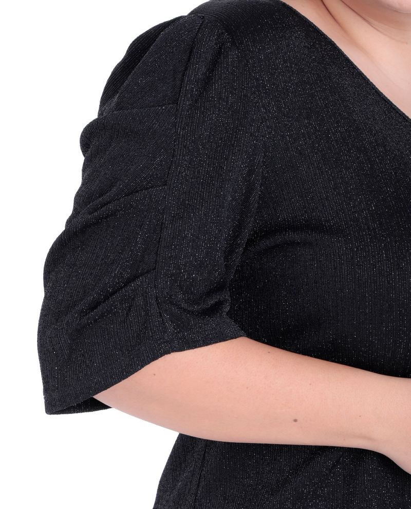 104736593-Blusa--Sabrina-casual-con-brillos-manga-3-4-para-mujer