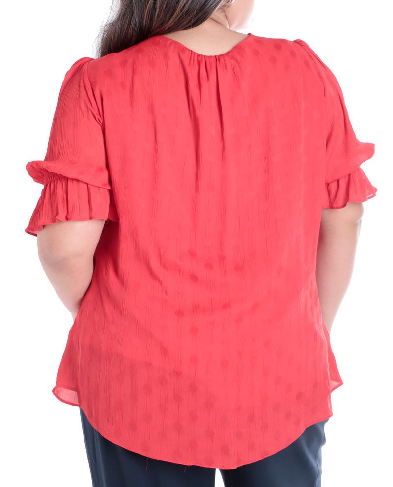 104390469-Blusa-Sabrina-casual-roja-mangas-3-4-para-mujer