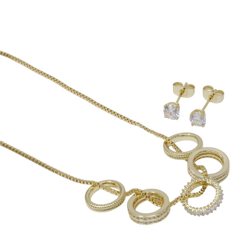 104805928-Set-de-aretes-y-cadena-de-brass-con-baño-de-oro-2mm--16--mujer