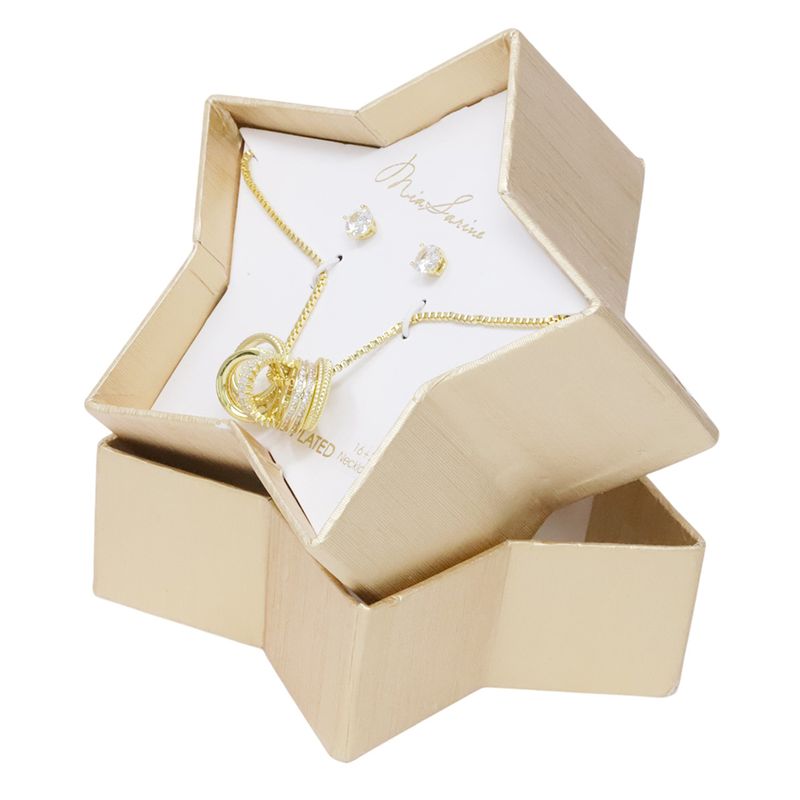104805928-Set-de-aretes-y-cadena-de-brass-con-baño-de-oro-2mm--16--mujer