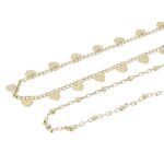104816131-Tobillera-doble-de-brass-con-baño-de-oro-1mm-9--para-mujer