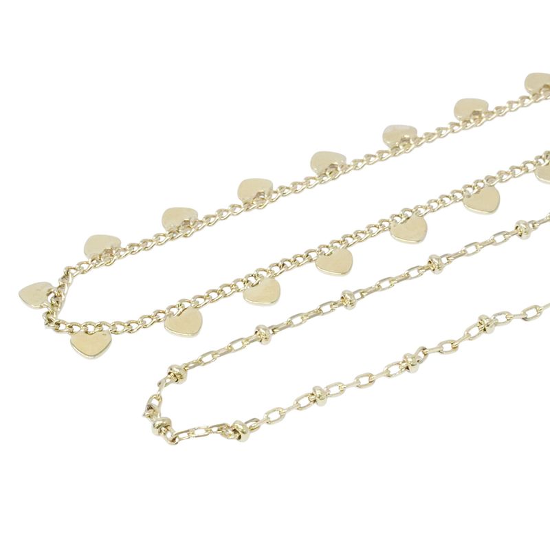 104816131-Tobillera-doble-de-brass-con-baño-de-oro-1mm-9--para-mujer