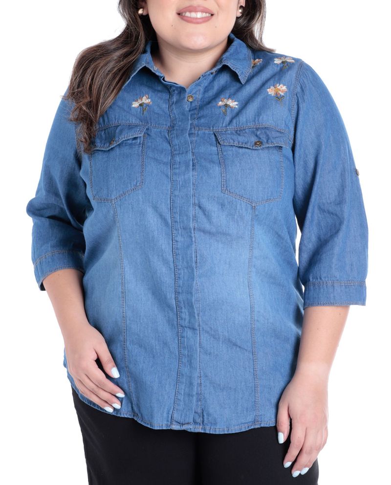 104808588-Blusa-Sabrina-camisera-denim-manga-3-4-para-mujer