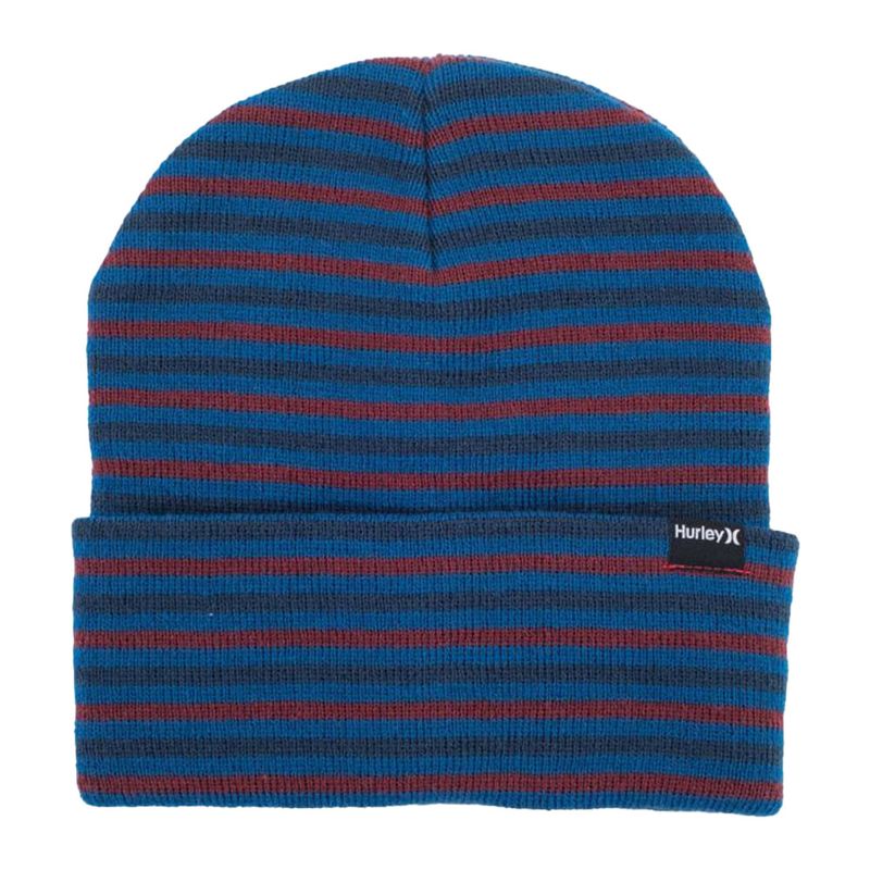 104716250-Gorro-beanie-Hurley-azul-rayado-para-hombre