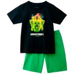 Conjunto-de-2-piezas-bicolor-con-estampado-de-Minecraft-para-niño-104847501