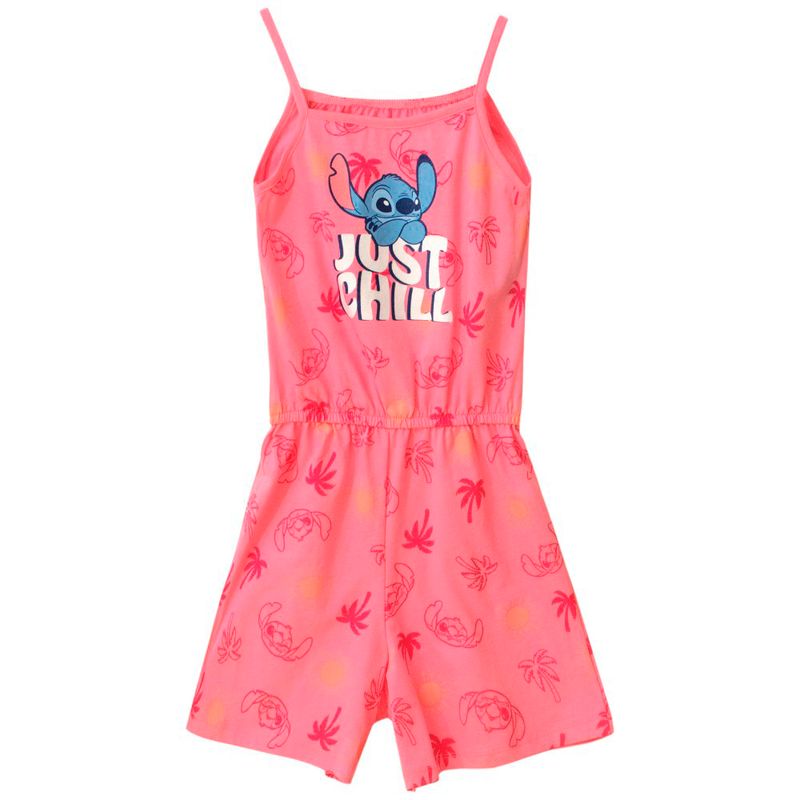 Romper-rosado-con-estampado-de-Stitch-para-niña-104776801