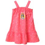 Vestido-rosado-con-estampado-de-Bluey-para-niña-104776847