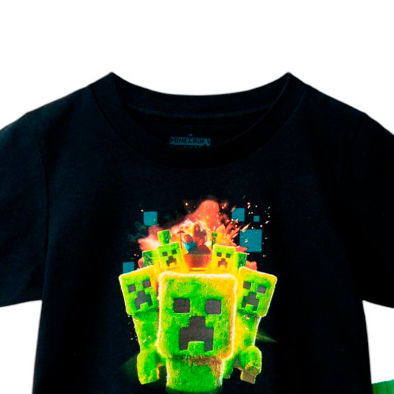 Conjunto-de-2-piezas-bicolor-con-estampado-de-Minecraft-para-niño-104847501