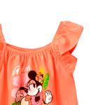 Pijama-de-2-piezas-bicolor-con-estampado-de-Minnie-Mouse-para-niña-104776824
