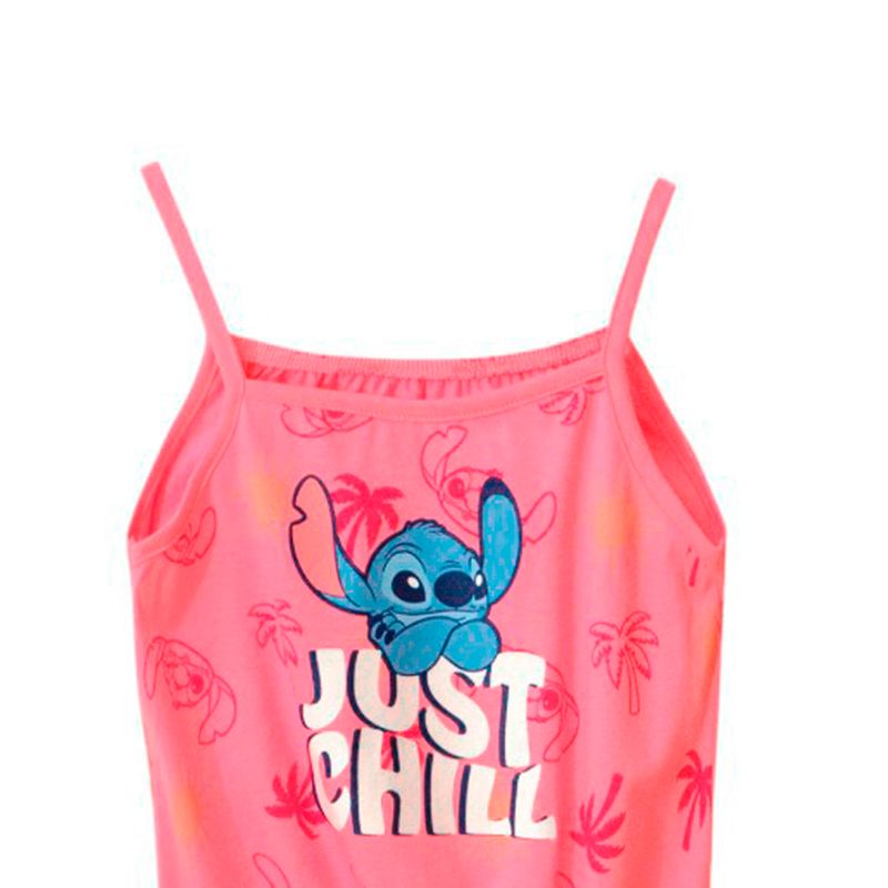 Romper-rosado-con-estampado-de-Stitch-para-niña-104776801