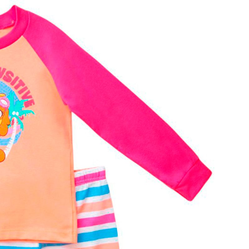 Pijama-de-2-piezas-multicolor-con-estampado-de-Paw-Patrol-para-niña-104776860