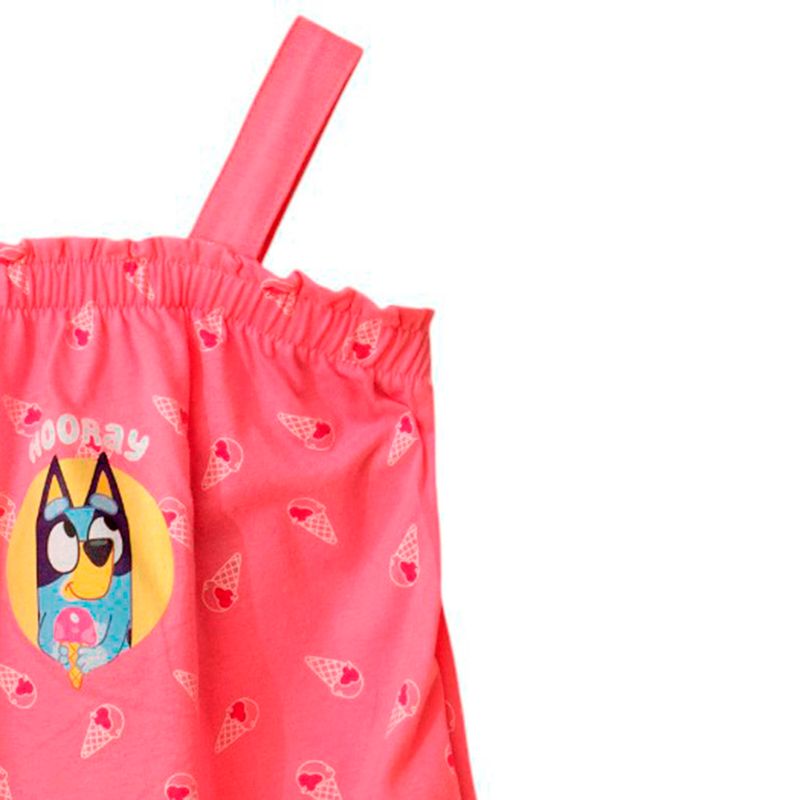 Vestido-rosado-con-estampado-de-Bluey-para-niña-104776847