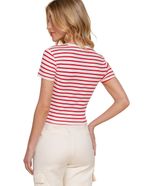 104863726-Camiseta-Active-Basic-rayada-manga-corta-para-mujer